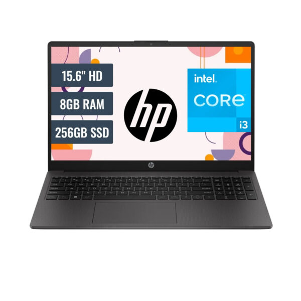 Notebook HP 250 G10, 15.6" LCD LED HD SVA, Core i3-N305 1.80 / 3.80GHz, 8GB DDR4-3200MHz