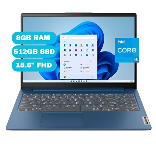 Notebook Lenovo IdeaPad Slim 3 15.6" FHD TN Core i5-12450H 2.0/4.4GHz 8GB LPDDR5-4800