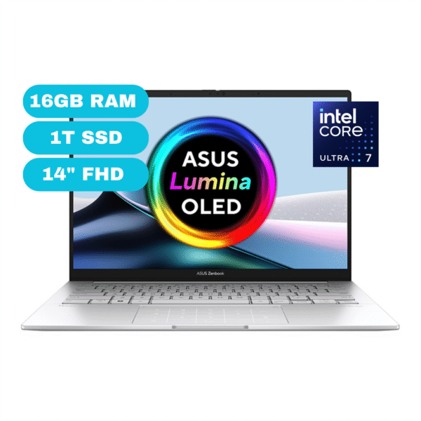 Notebook ASUS ZENBOOK 14, 14" WUXGA OLED Touch (1920x1200), Core Ultra 7 255H 2.0 / 5.1GHz