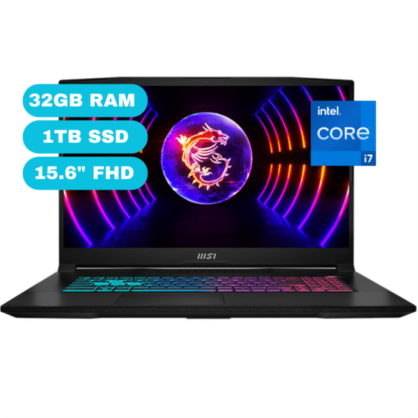 Notebook Gaming MSI Katana 15 B13VFK, 15.6" FHD IPS, Core i7-13620H 2.4/4.9GHZ, 32GB DDR5