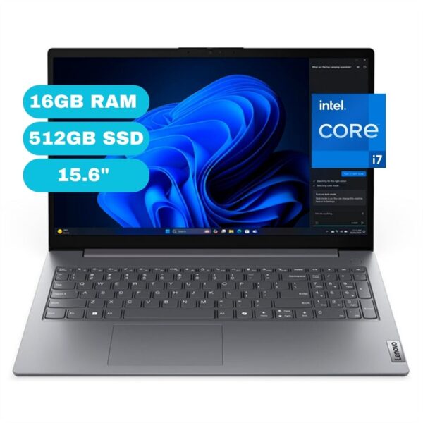 Notebook Lenovo V15 G5 IRL, 15.6" FHD TN, Core i7-13620H 2.4/4.9GHz, 16GB DDR5-5200MHz