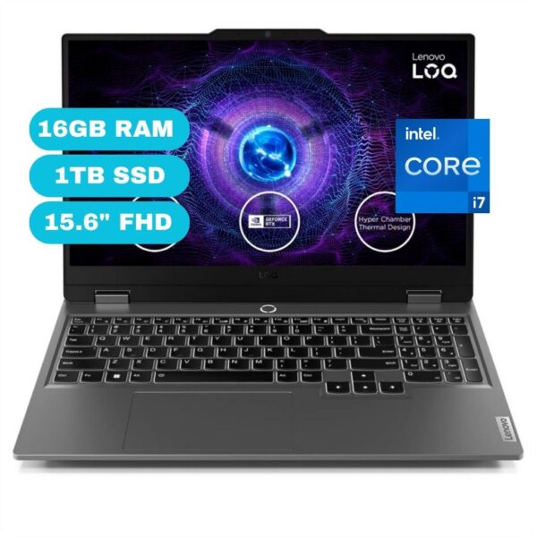 Notebook Gaming Lenovo LOQ 15IRX9 15.6" FHD IPS Core i7-13650HX 2.6/4.9GHz, 16GB DDR5-4800