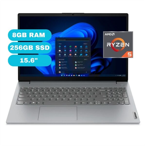 Notebook Lenovo V15 G4 AMN 15.6" FHD TN, AMD Ryzen 5 7520U 2 2.8 /4.3GHz, 8GB LPDDR5-4800