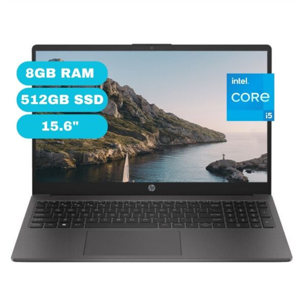 Notebook HP 250 G10, 15.6" LCD LED HD SVA, Core i5-1334U 1.30 / 4.60GHz, 8GB DDR4-3200MHz