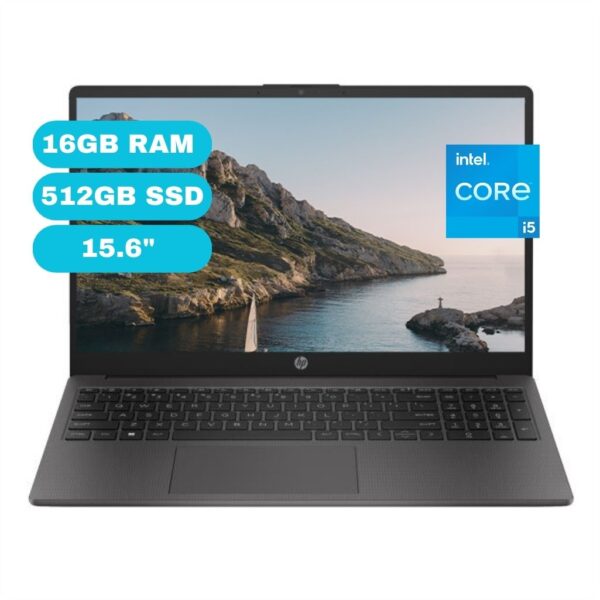 Notebook HP 250 G10, 15.6" LCD LED HD SVA, Core i5-1334U 1.30 / 4.60GHz, 16GB DDR4-3200MHz