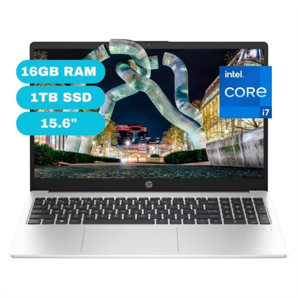 Notebook HP 250 G10, 15.6" LCD LED HD SVA, Core i7-1355U 1.70/5.00GHz, 16GB DDR4-3200MHz.