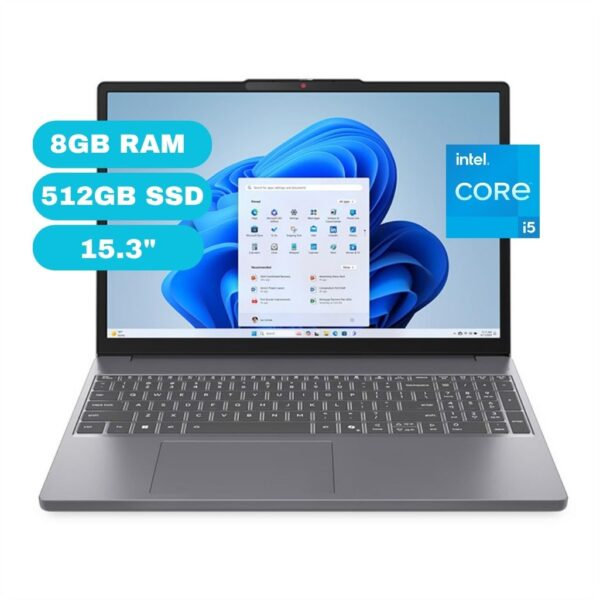 Notebook Lenovo IdeaPad Slim 3, 15.3" WUXGA IPS, Core i5-13420H 2.1/4.6GHz, 8GB DDR5-4800