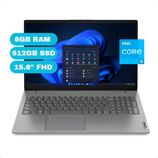 Notebook Lenovo V15 G4 IRU, 15.6" FHD TN, Core i3-1315U 1.2 / 4.5GHz, 8GB DDR4-3200MHz